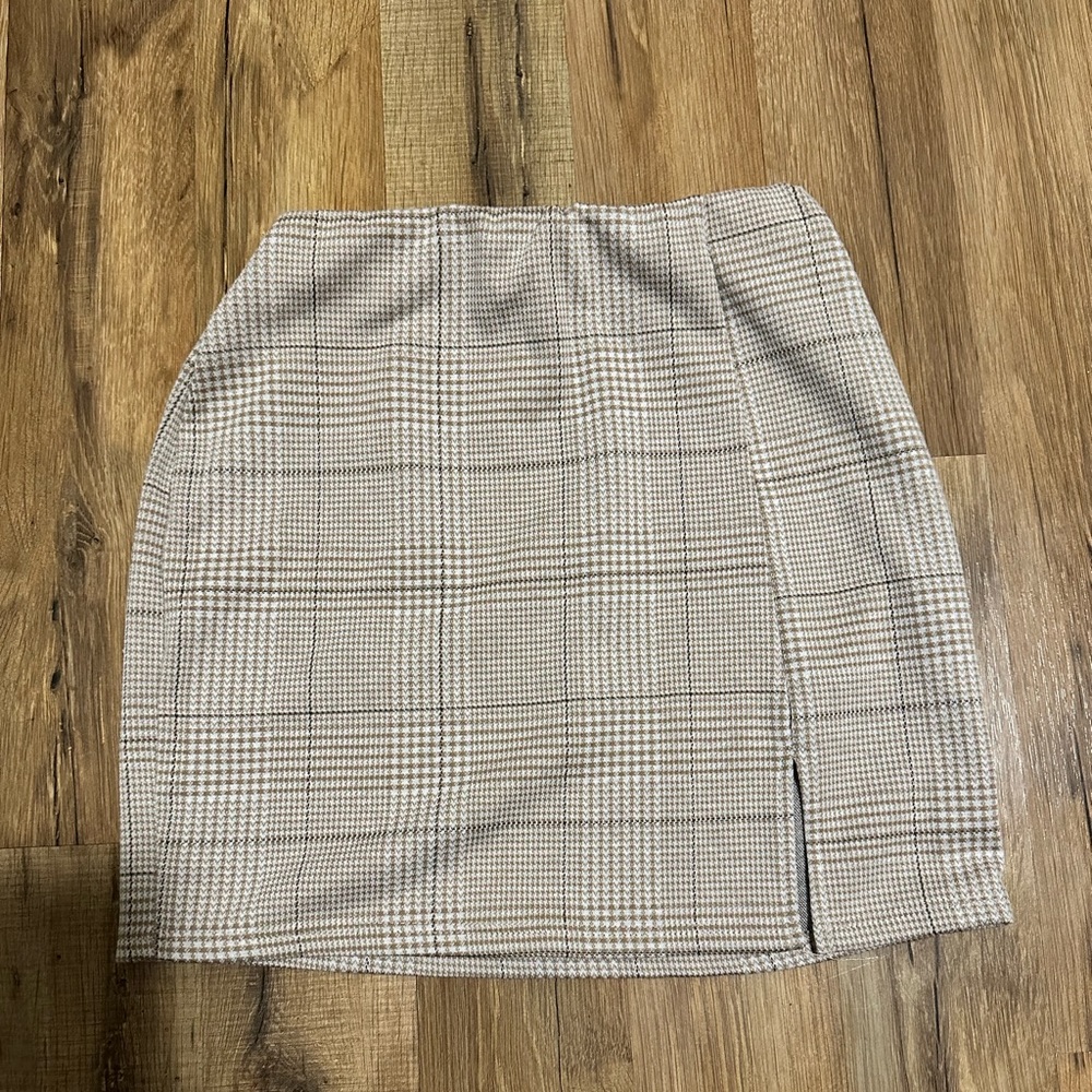 Plaid Skirt